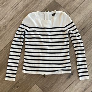 COPY - Top shop stripe zipper back top